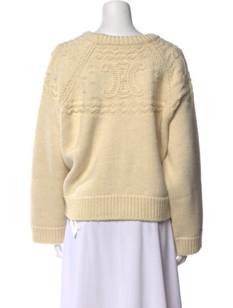 Celine Wool Bateau Neckline Sweater