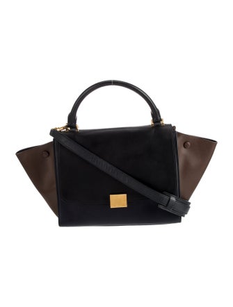 Celine Leather Trapeze Small