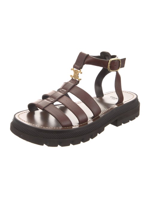 Celine Leather Gladiator Sandals