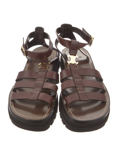 Celine Leather Gladiator Sandals