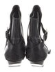 Celine Leather Moto Boots