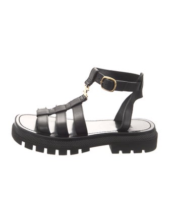 Celine Leather Gladiator Sandals