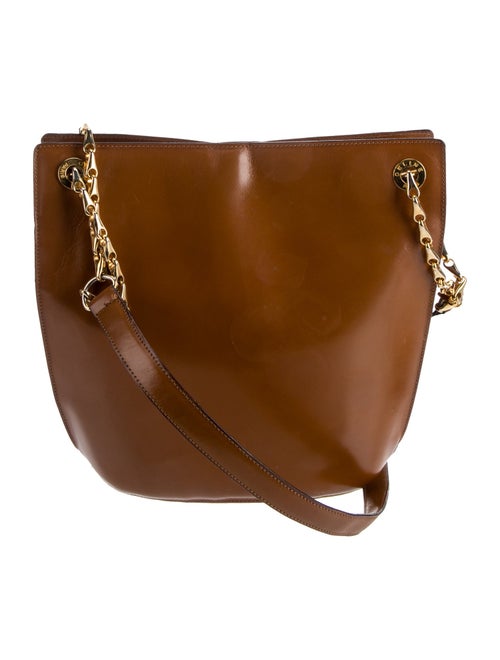 Celine Leather Shoulder Bag Vintage
