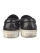 Celine Patent Leather Fringe Trim Accent Sneakers