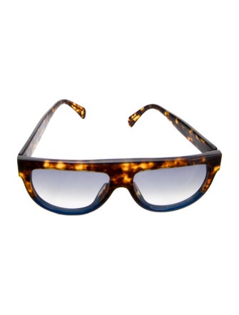 Celine Shield Gradient Sunglasses