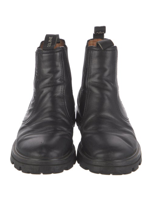 Celine Leather Chelsea Boots