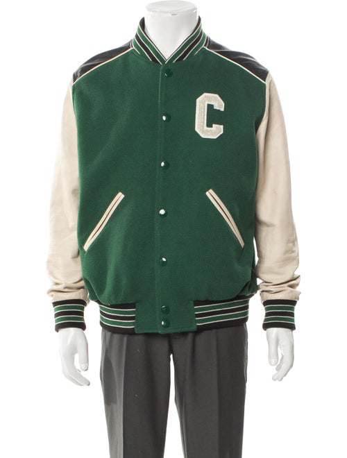 Celine Varsity Wool Varsity Jacket