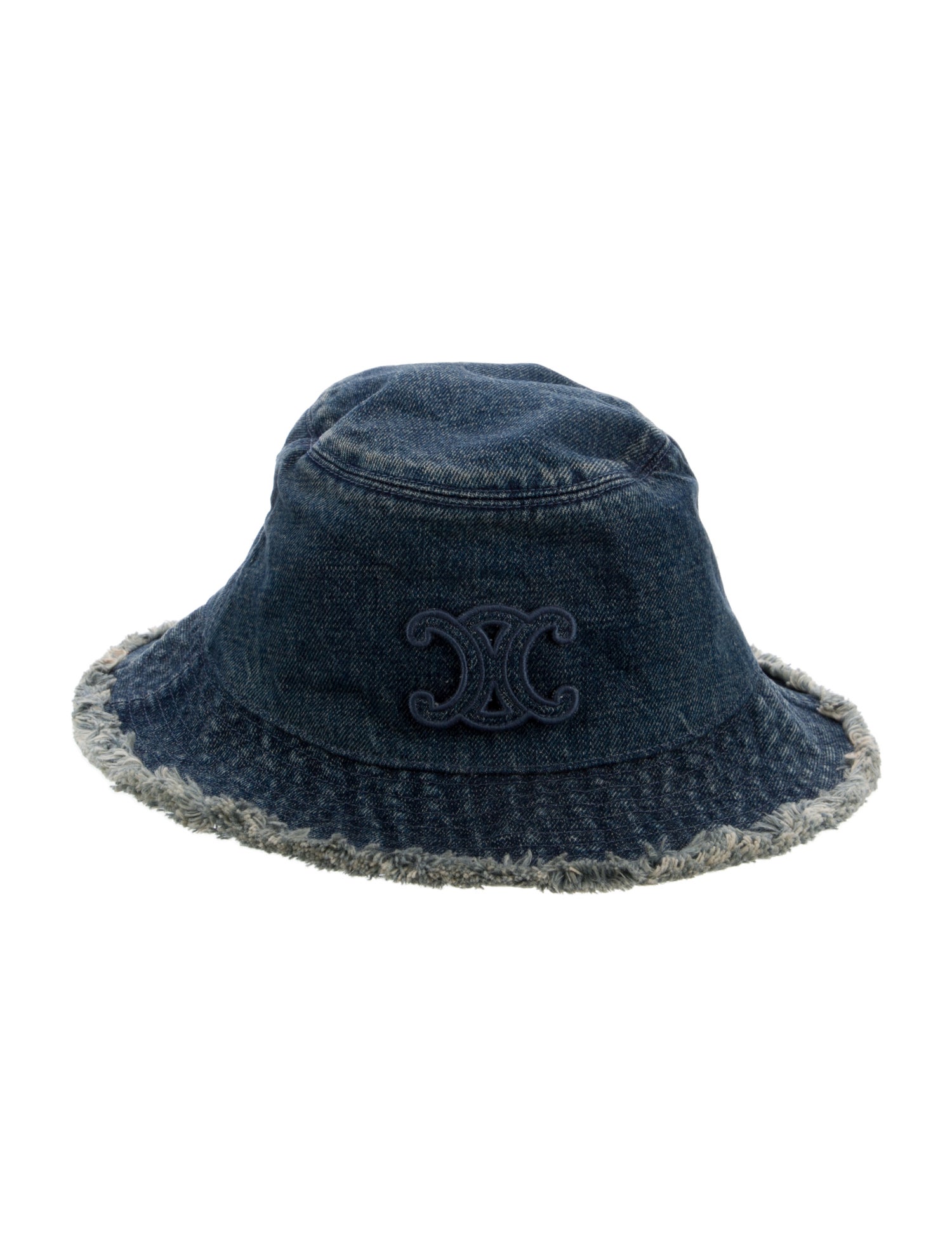 Celine Triomphe Denim Bucket Hat