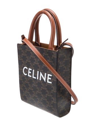 Celine Triomphe Vertical Cabas Mini