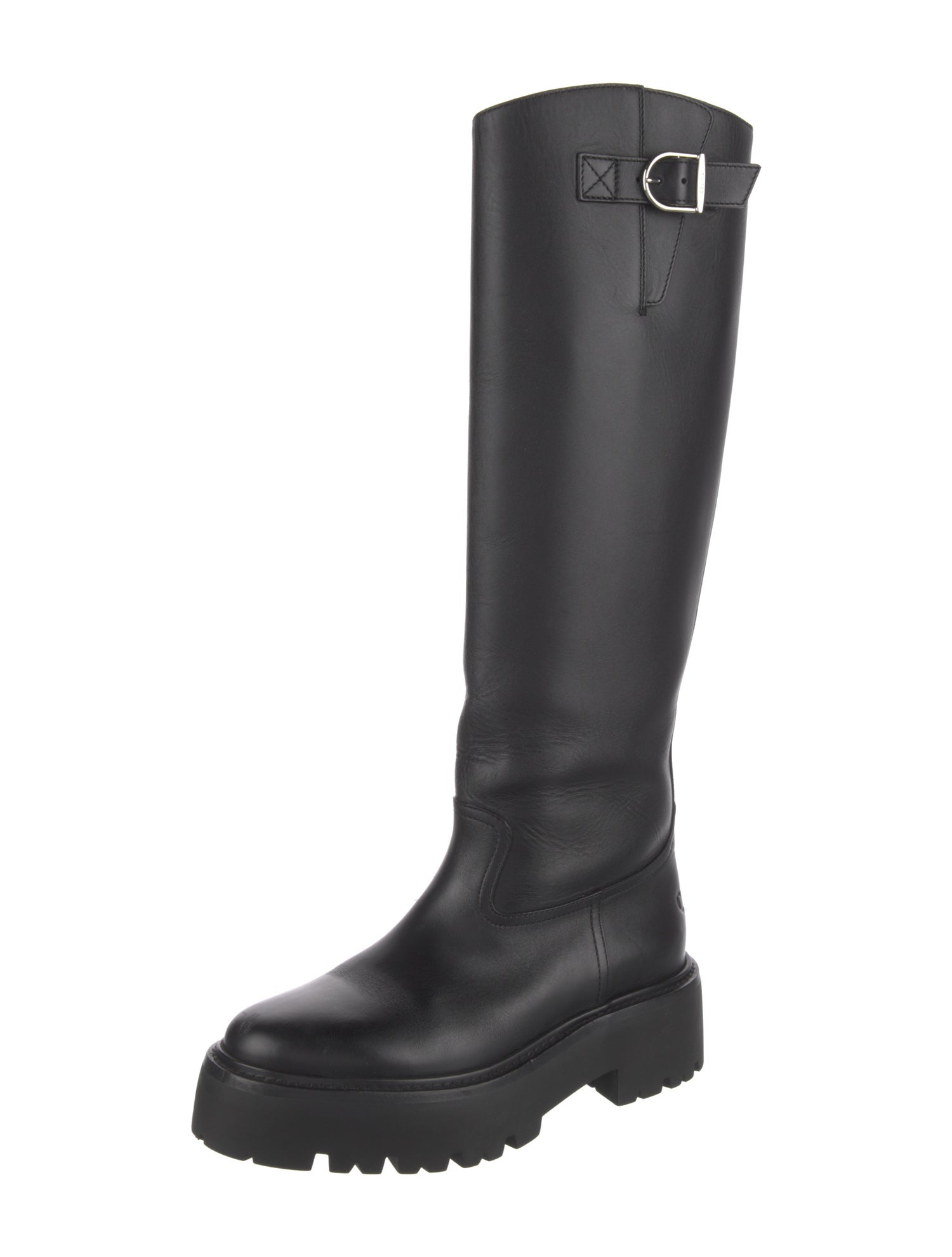 Celine Leather Rain Boots