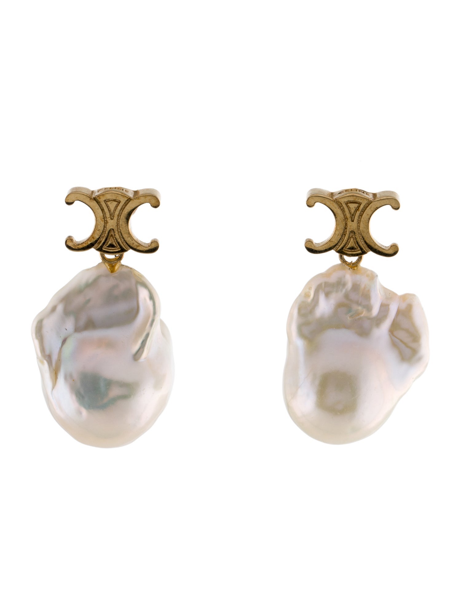 Celine Pearl Les Perles Drop Earrings