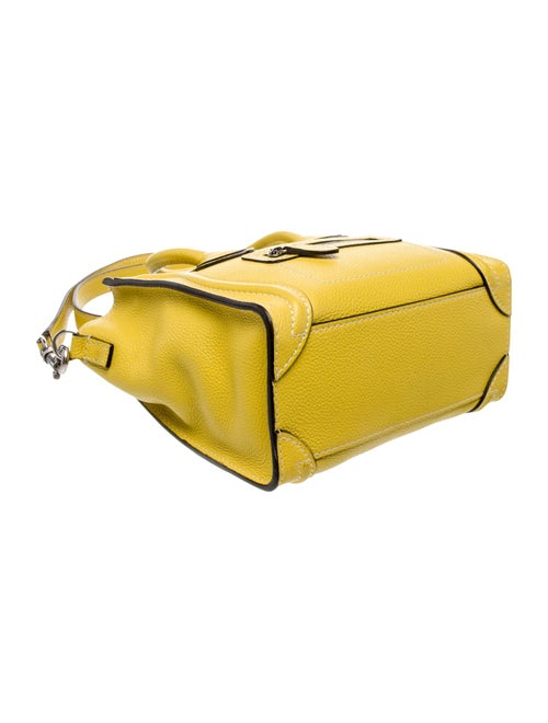 Celine Leather Luggage Nano