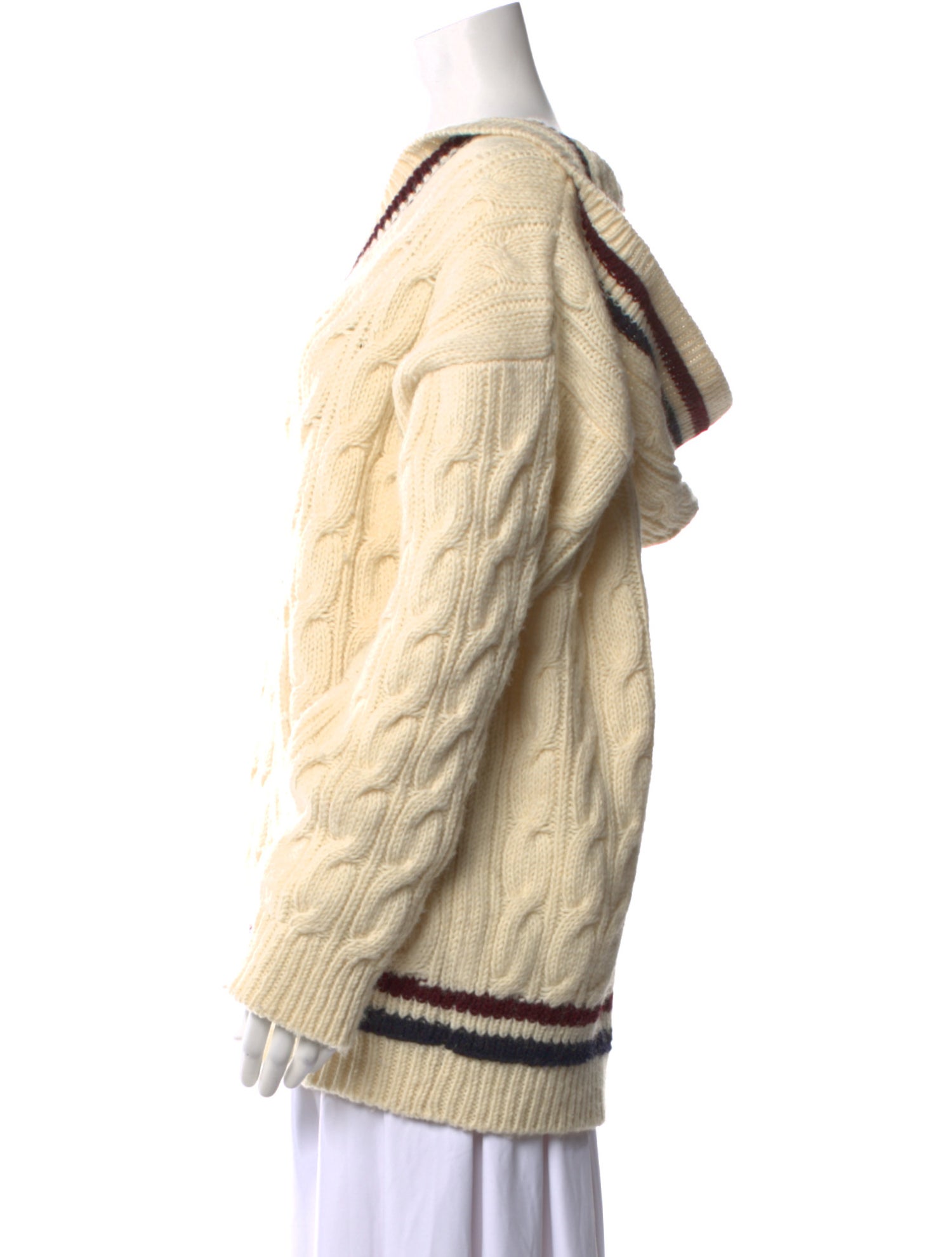 Celine Wool Striped Sweater