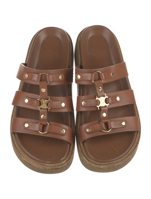 Celine Leather Slides