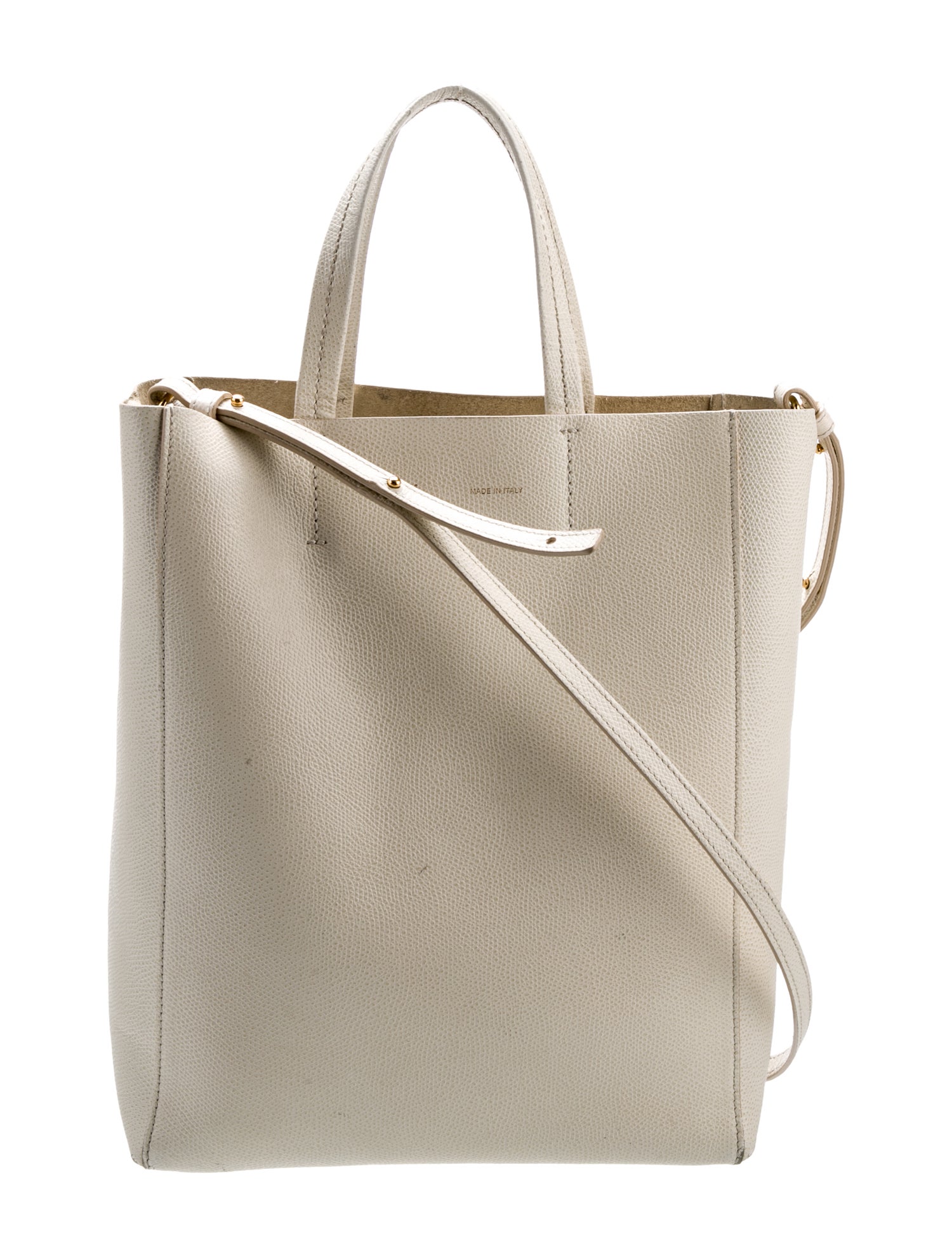 Celine Leather Vertical Cabas Small