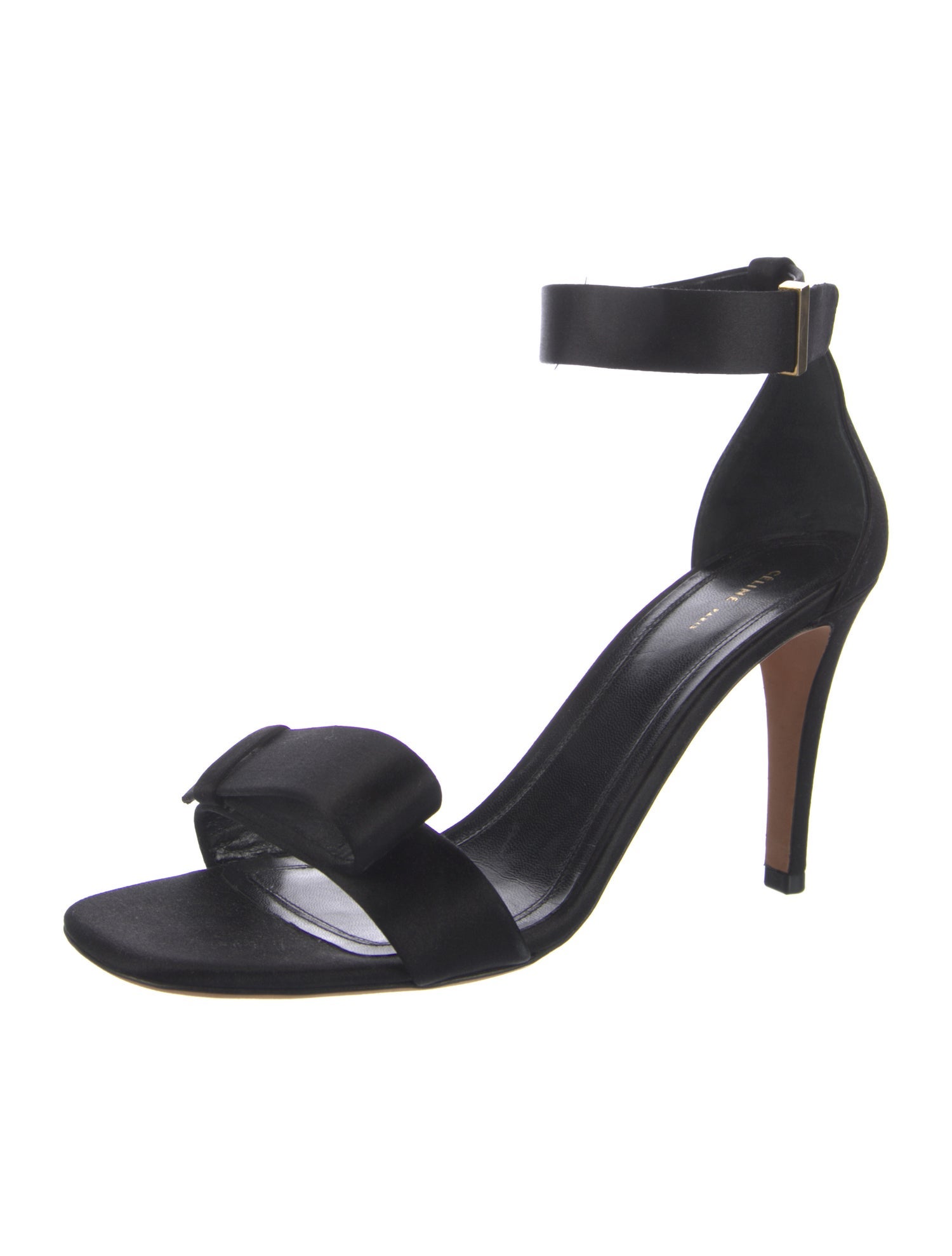 Celine Satin D'Orsay Pumps