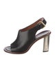 Celine Leather Slingback Pumps