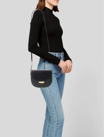 Celine Leather Trotteur Small