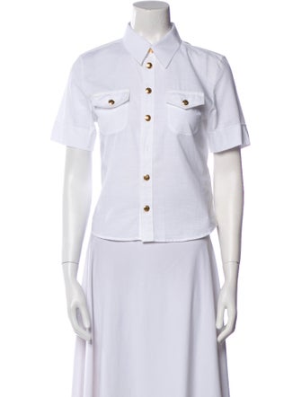 Celine Short Sleeve Polo