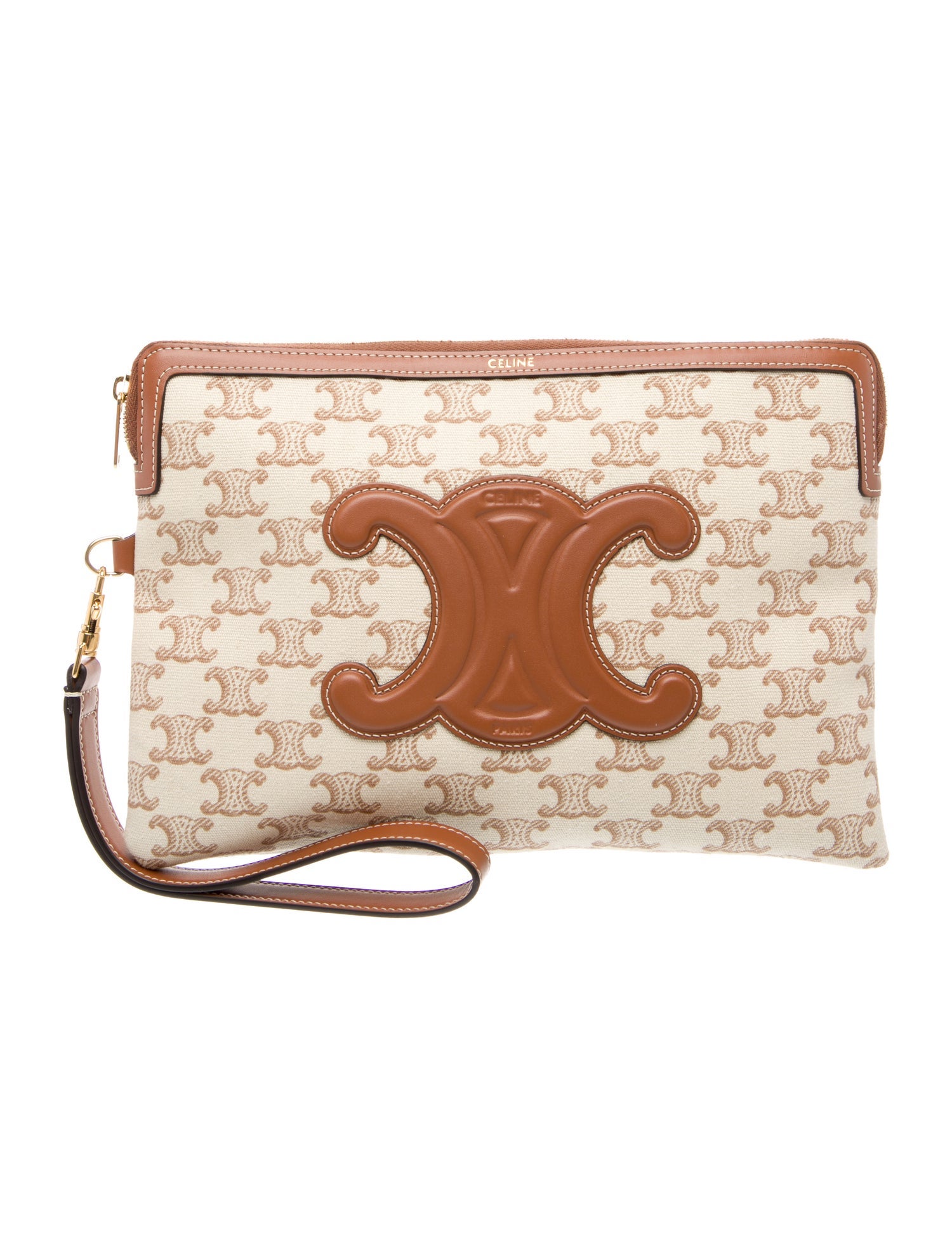 Celine Triomphe Clutch w/ Tags