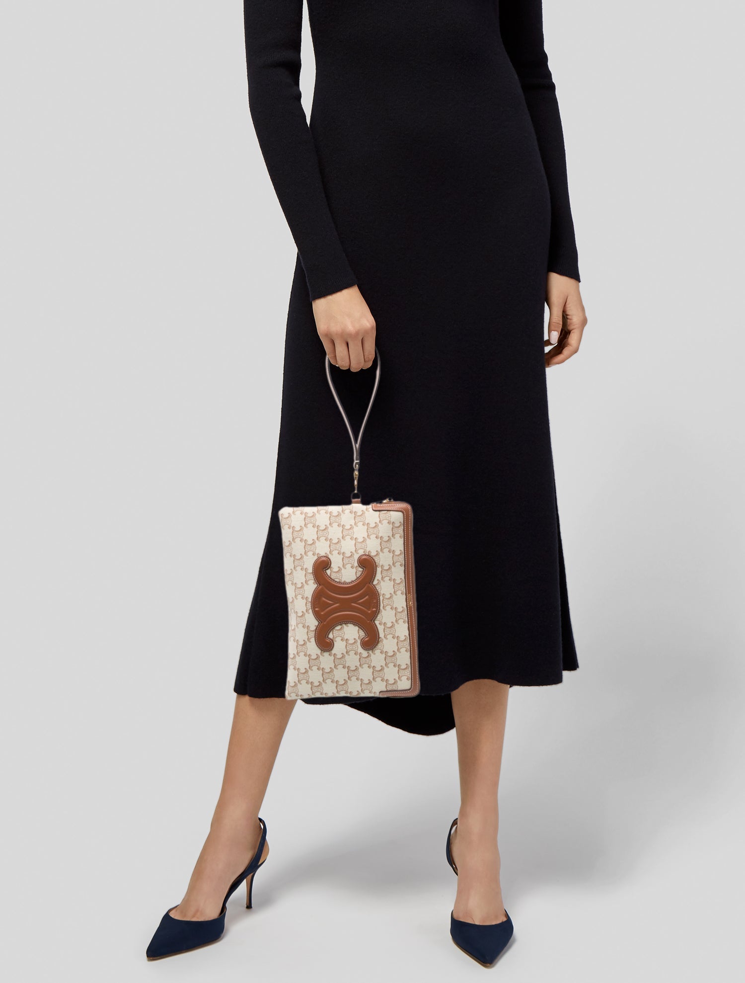 Celine Triomphe Clutch w/ Tags