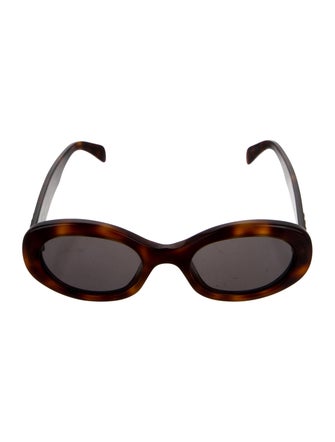 Celine Signature Logo Square Sunglasses