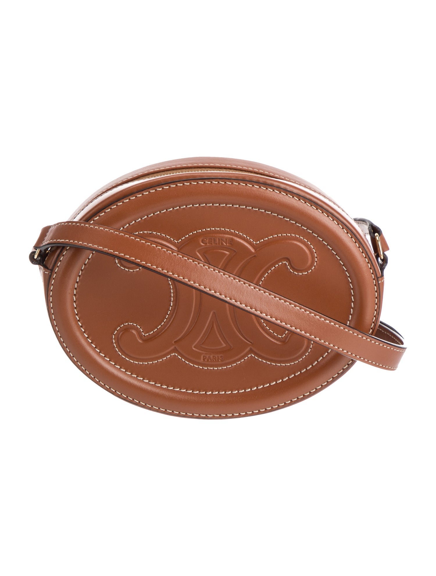 Celine Triomphe Oval Bag