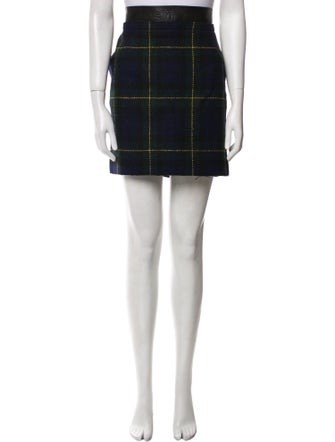 Celine Wool Mini Skirt