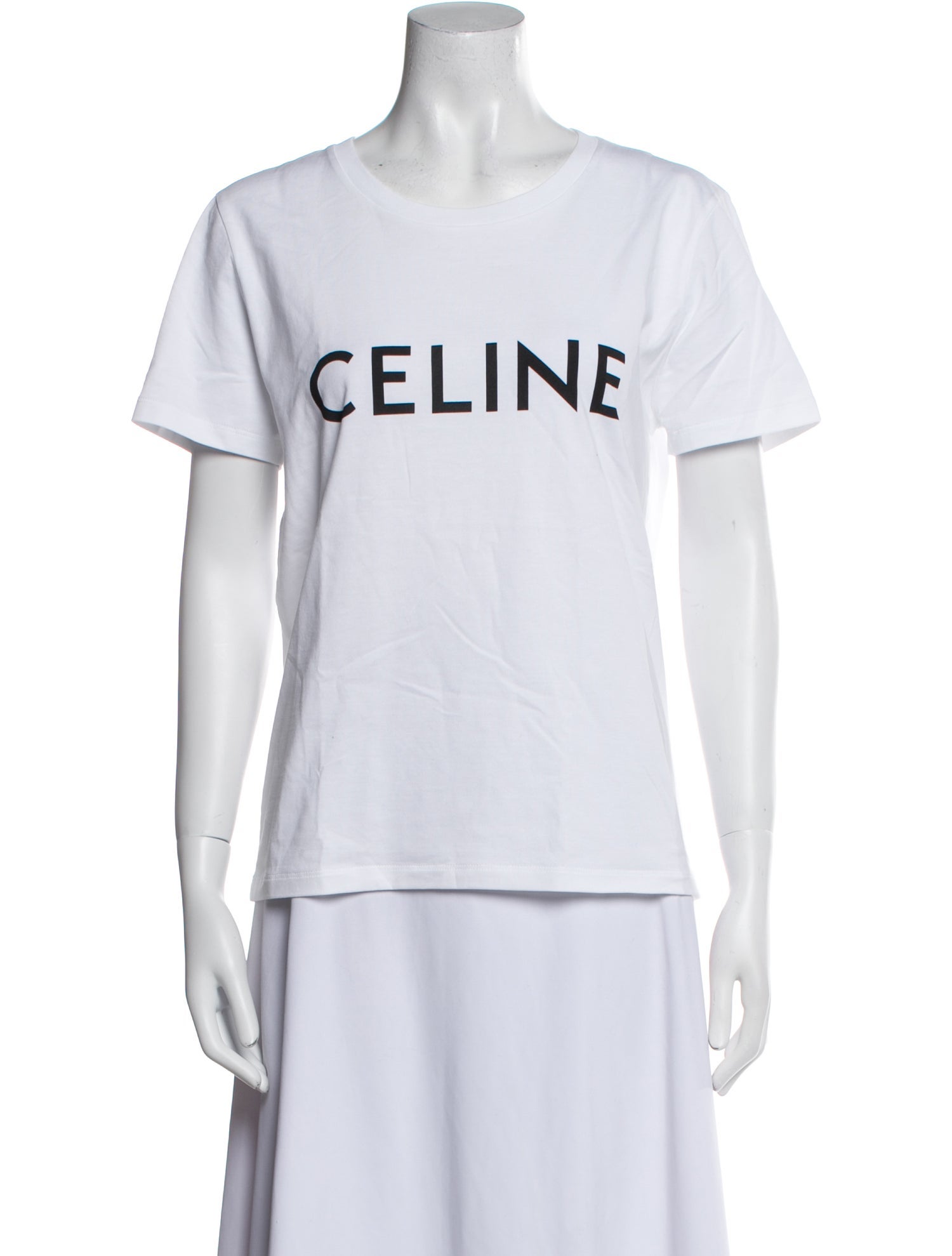 Celine Graphic Print Crew Neck T-Shirt w/ Tags