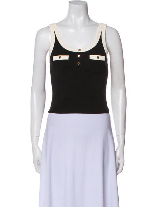 Celine Scoop Neck Sleeveless Top