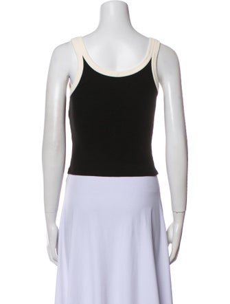Celine Scoop Neck Sleeveless Top
