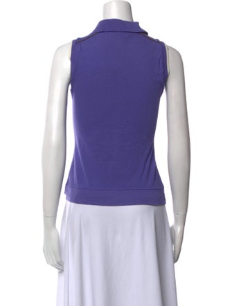 Celine Mock Neck Sleeveless Top