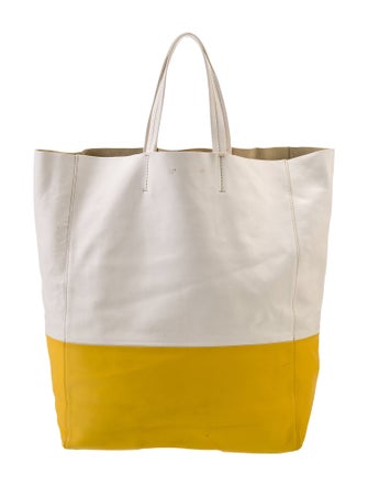 Celine Leather Vertical Cabas