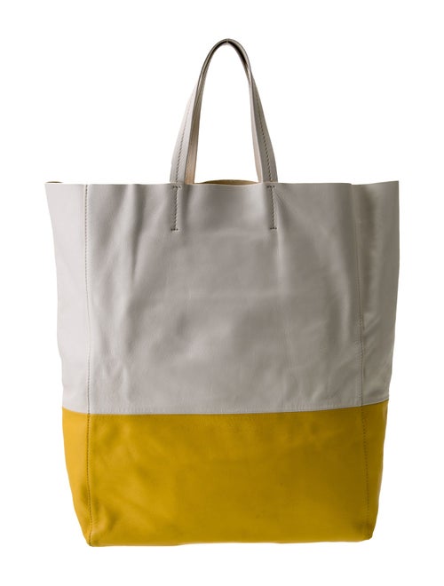 Celine Leather Vertical Cabas