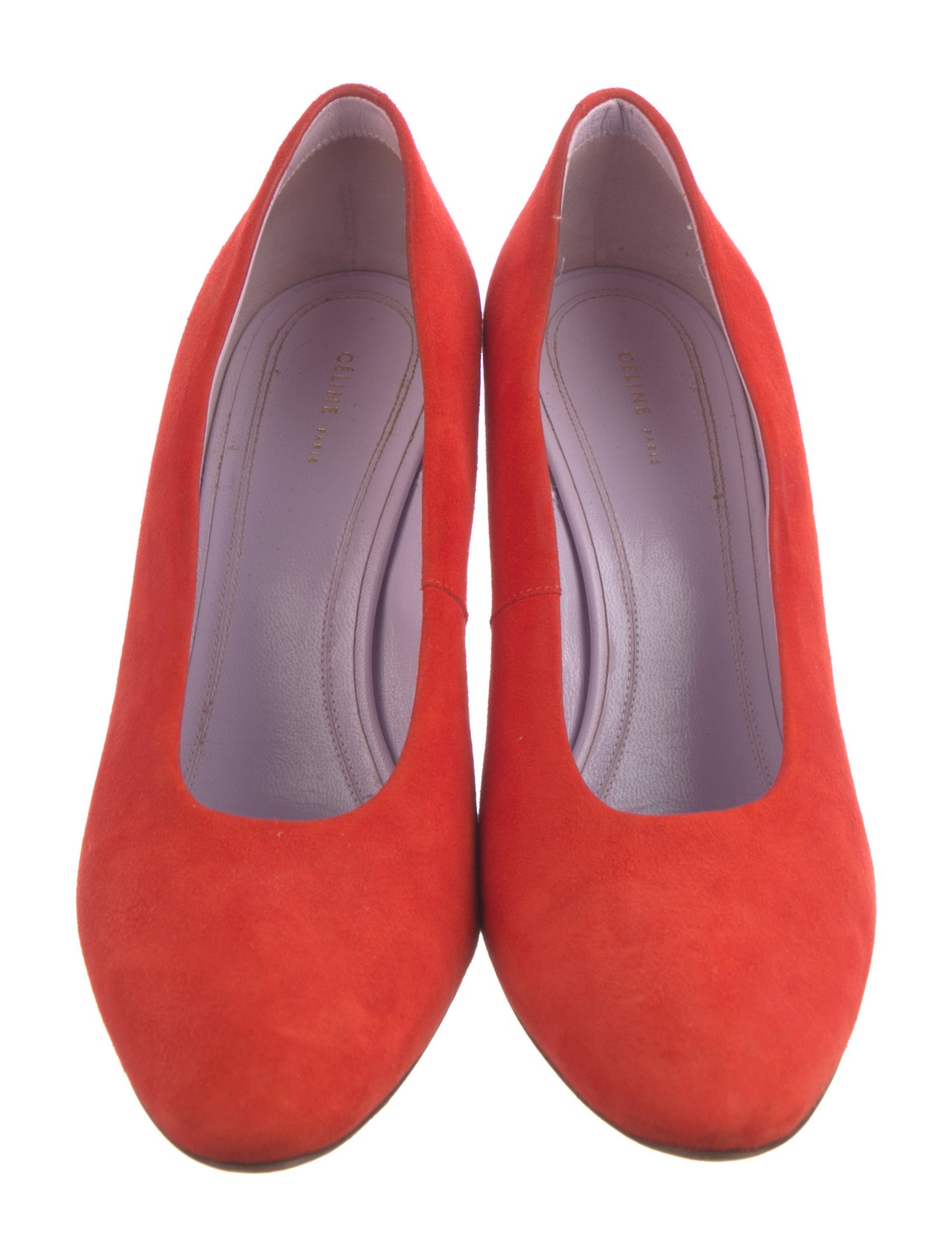Celine Suede Pumps