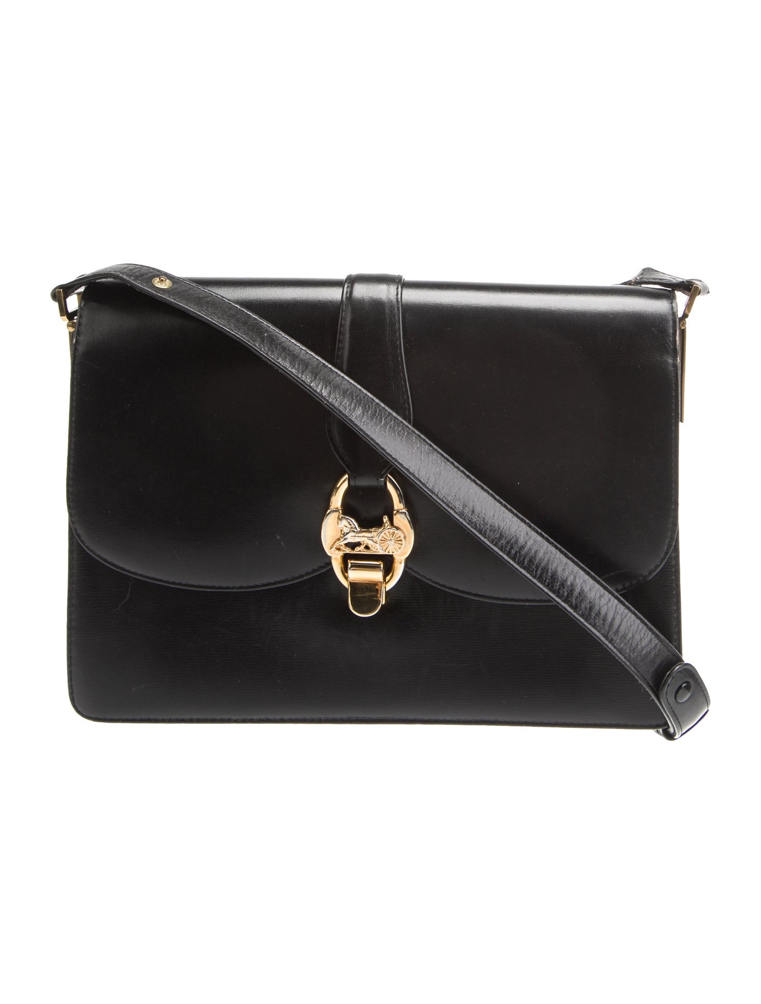 Celine Leather Shoulder Bag