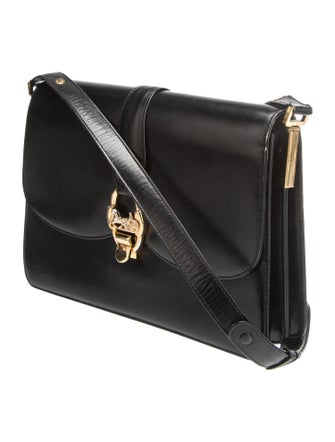 Celine Leather Shoulder Bag