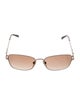 Celine Square Tinted Sunglasses