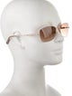 Celine Square Tinted Sunglasses