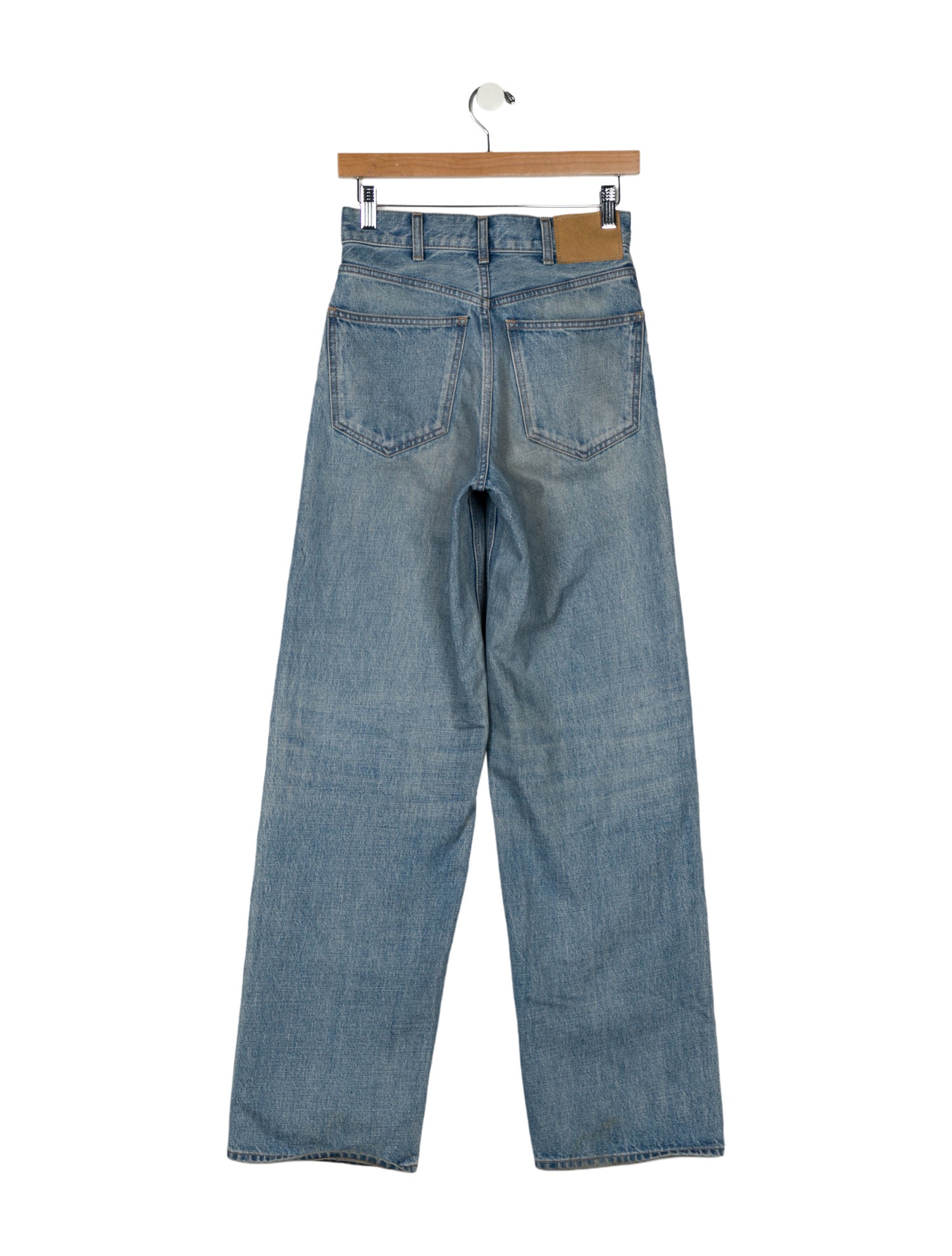 Celine High-Rise Wide Leg Jeans