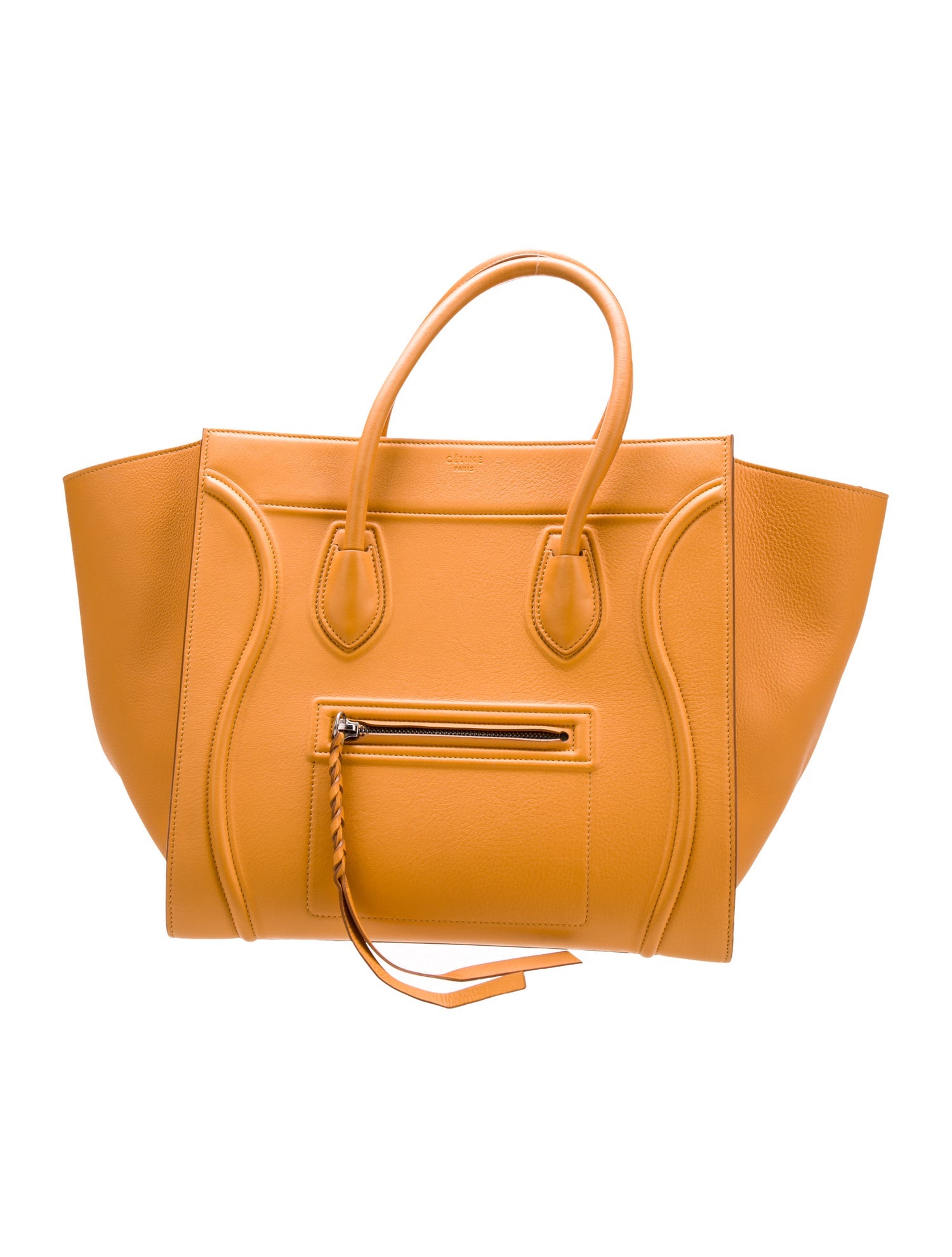 Celine Leather Luggage Phantom Medium