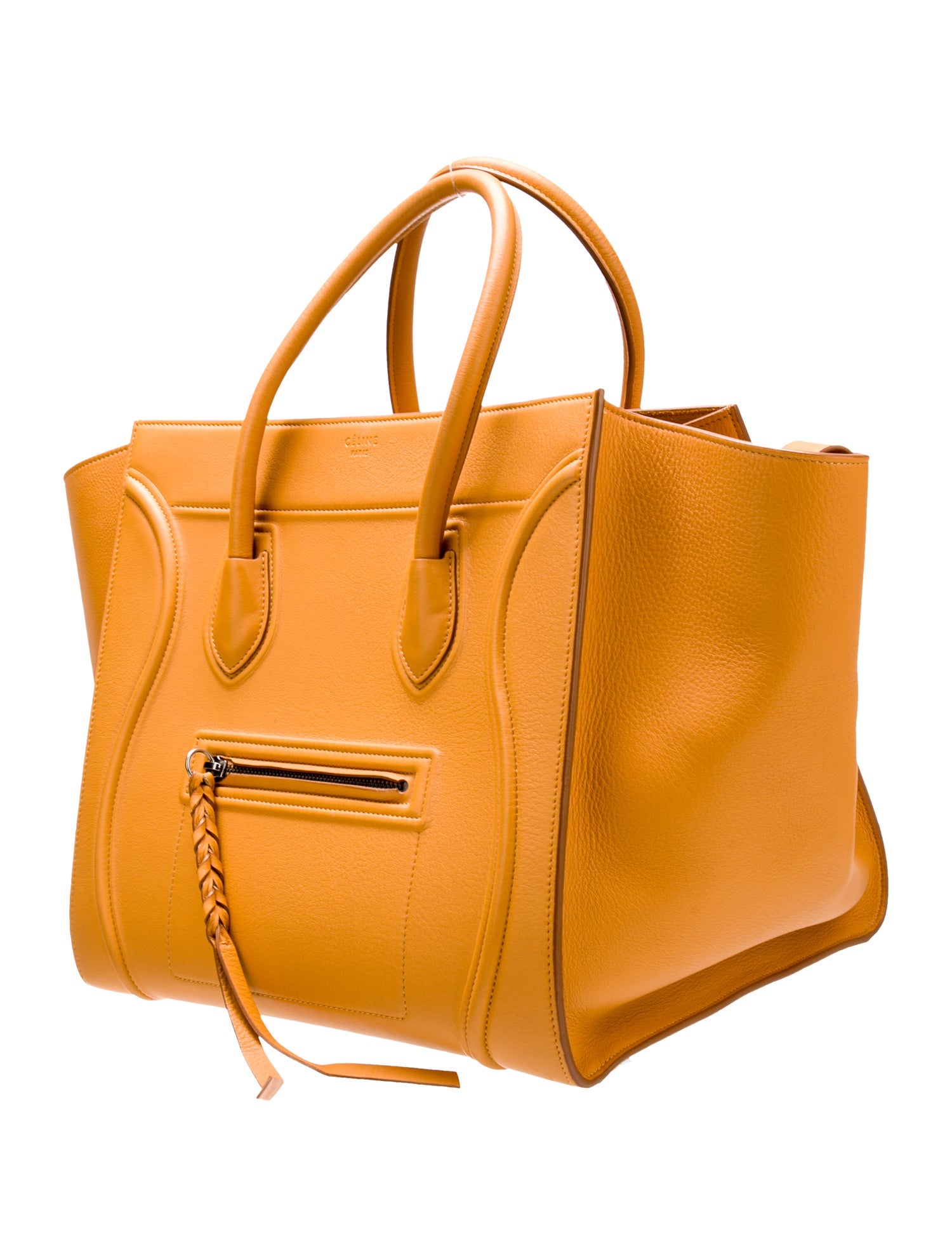 Celine Leather Luggage Phantom Medium