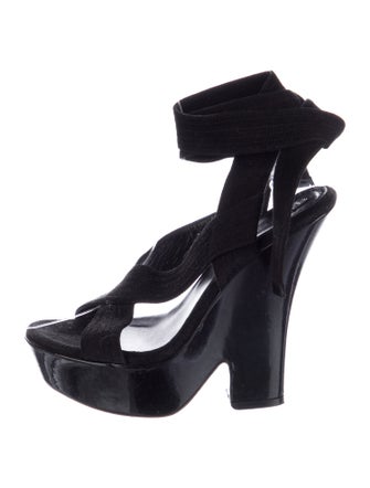 Celine Suede Sandals