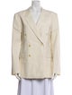 Celine Wool Striped Blazer