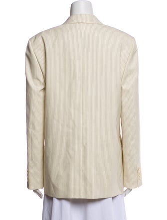 Celine Wool Striped Blazer