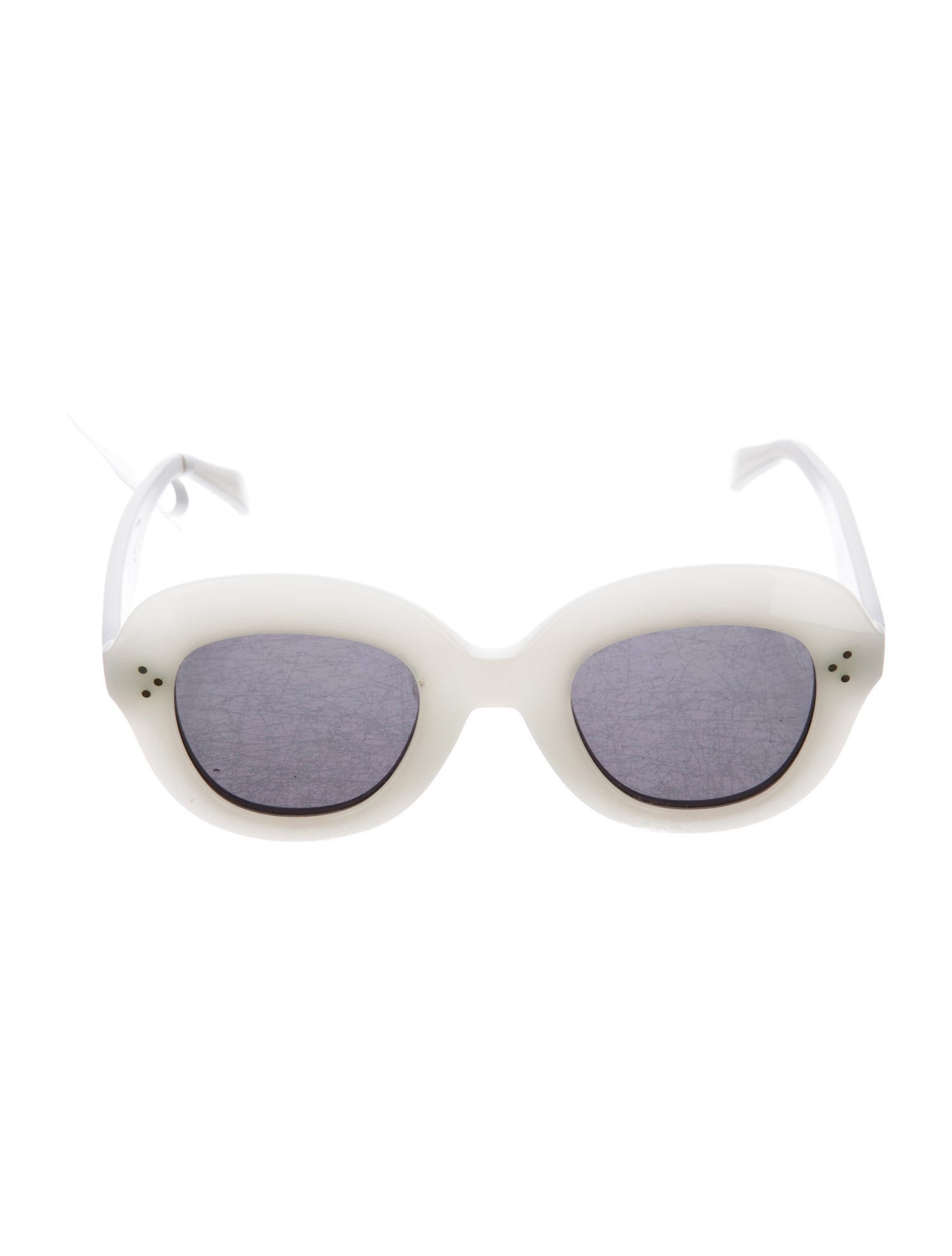 Celine Round Tinted Sunglasses