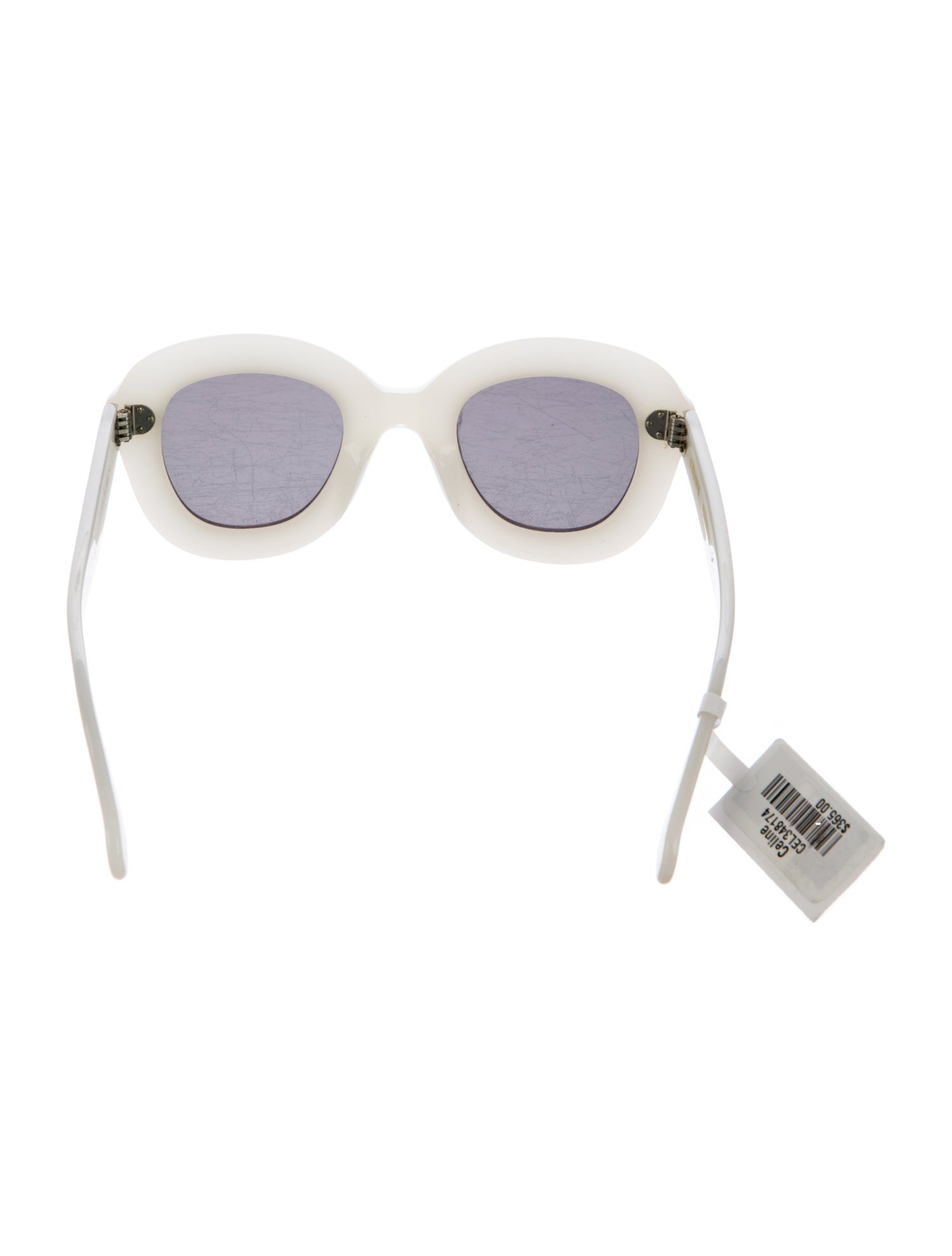 Celine Round Tinted Sunglasses