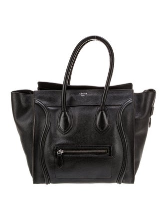 Celine Leather Luggage Mini