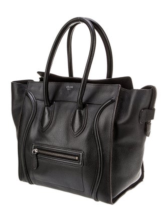 Celine Leather Luggage Mini