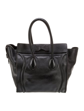 Celine Leather Luggage Mini